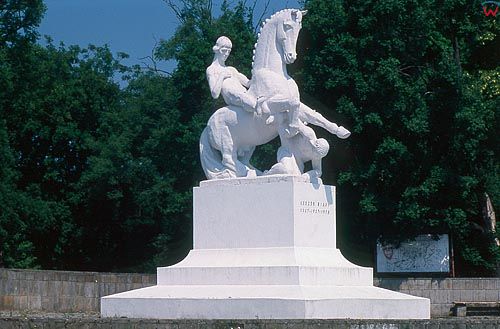 Marcinkowo - pomnik Leszka Bialego